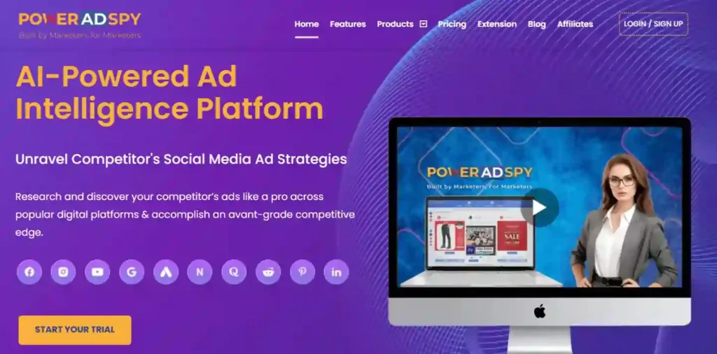 PowerAdSpy multi-network ad intelligence